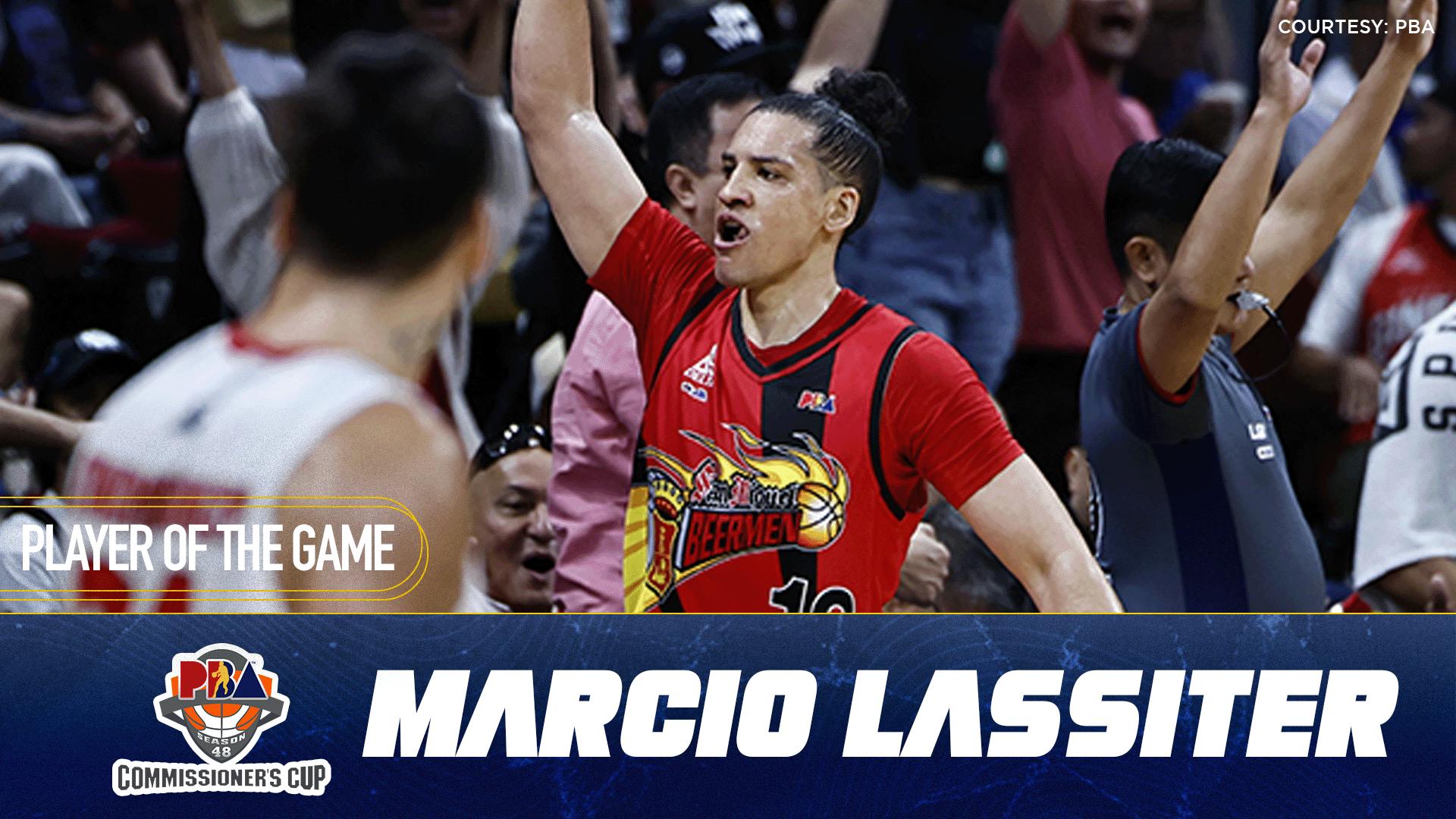 PBA: Marcio Lassiter finds vintage form with 16 points for San Miguel vs. Ginebra